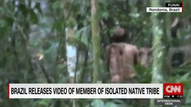 알려진 적 없던 아마존 부족이 드론 카메라에 잡혔다