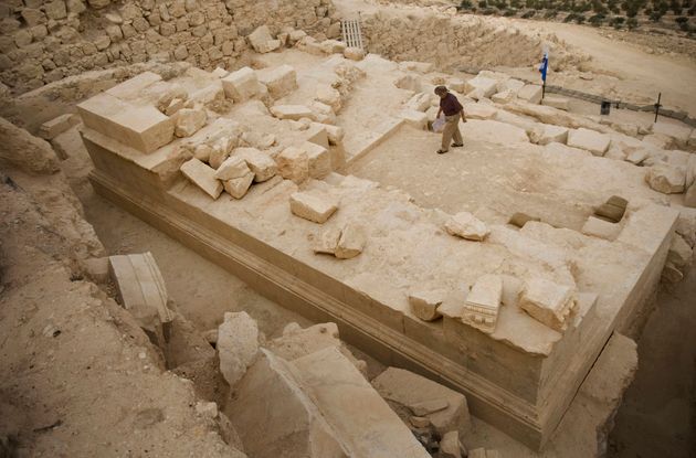 '빌라도의 반지'로 의심되는 물건이 발견된 유적지, 헤로디움. 사진, 2007년.