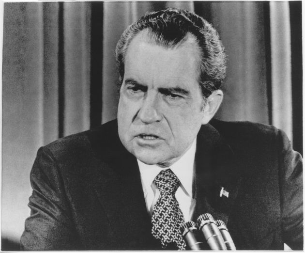 리처드 닉슨 대통령.
