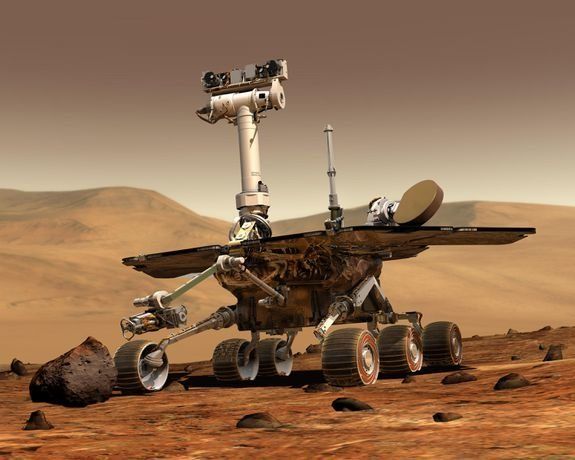 인류 역사상 가장 성공적인 화성 탐사로봇으로 평가 받는 미국 항공우주국(NASA)의 화성 탐사선 '오퍼튜니티(Opportunity)'. 