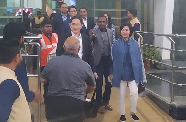 삼성전자 이재용 부회장의 최신 근황이 공개됐다