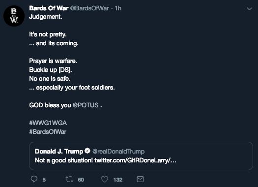 미국 '큐어넌' 음모론자들의 주장이 트럼프 트윗에 올라간 사연