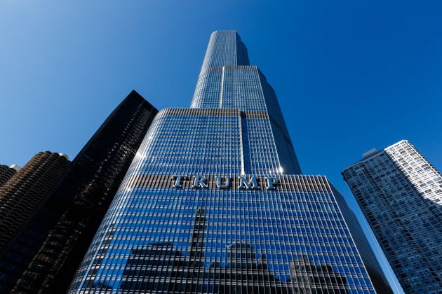 시카고에 위치한 '트럼프 인터내셔널 호텔 & 타워'.