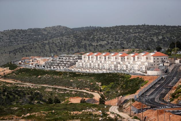 요르단강 서안지구(West Bank) 이스라엘 정착촌의 모습. 국제사회는 이스라엘의 서안지구 점령을 인정하지 않고 있다. 2019년 4월7일.