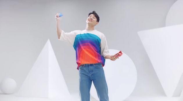 아이스크림 CF를 둘러싼 반응에 대해 손흥민이 솔직한 심경을 밝혔다