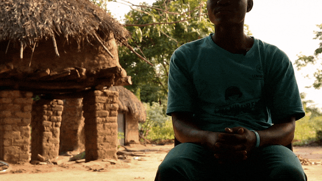 남수단 얌비오 (Yambio). 소년병으로 활동하다가 최근 집으로 돌아온 아동