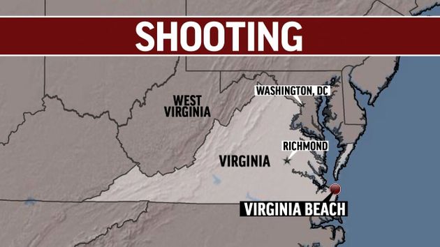 미국 버지니아에서 총격사건이 발생했다