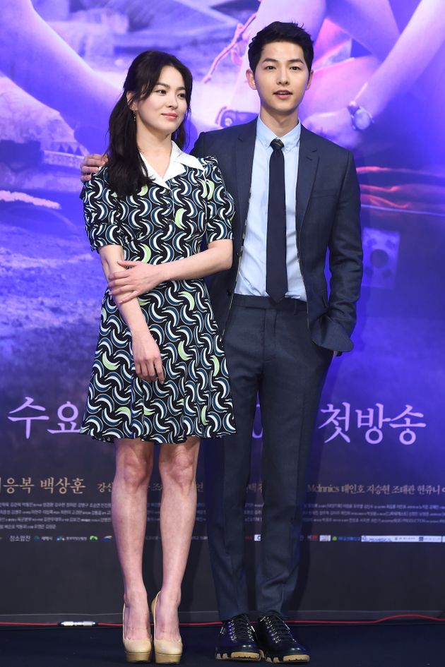 배우 송혜교, 송중기(왼쪽부터) © News1