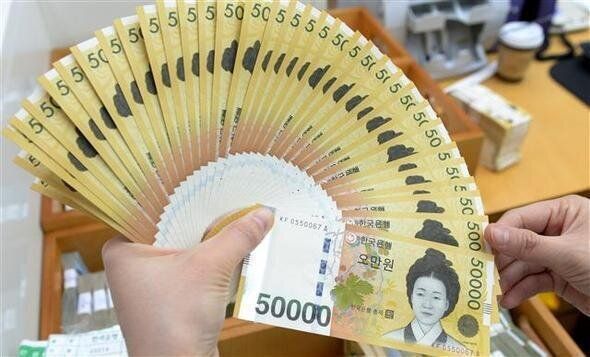 5만원권 지폐(자료사진)