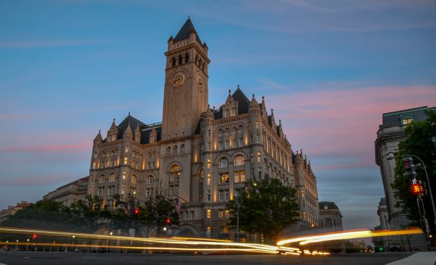 WASHINGTON, DC - JUNE 11:  The Trump International Hotel located at 1100 Pennsylvania Ave, NW. The building that was the Old Post office and Clock Tower was completed in 1899 and is listed on the National Register of Historic Places.  (Photo by Jonathan Newton / The Washington Post via Getty Images)