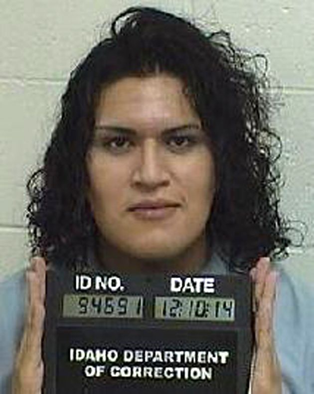This Dec. 10, 2014, photo provided by the Idaho Department of Correction shows Adree Edmo. A federal appellate court will hear arguments Thursday, May 16, 2019, in a lawsuit brought by Edmo, a transgender Idaho inmate, who says the state is wrongly denying her gender confirmation surgery. (Idaho Department of Correction via AP)