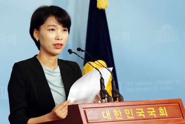 김정화 바른미래당 대변인.