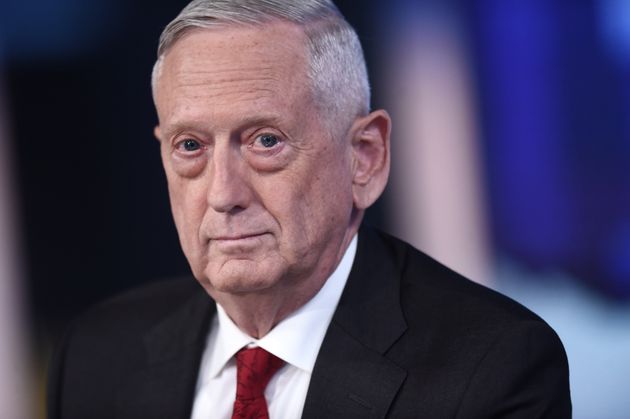 NEW YORK, NEW YORK - SEPTEMBER 03: (EXCLUSIVE COVERAGE) Former U.S. Secretary of Defense James Mattis visits FOX News Channel’s 'The Story with Martha MacCallum' on September 03, 2019 in New York City. (Photo by Steven Ferdman/Getty Images)