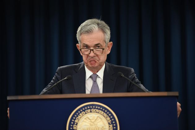 WASHINGTON, DC - SEPTEMBER 18: Federal Reserve Board Chairman Jerome Powell speaks during a news conference after a Federal Open Market Committee (FOMC) meeting on September 18, 2019 in Washington, DC. (Photo by Chen Mengtong/China News Service/VCG via Getty Images)