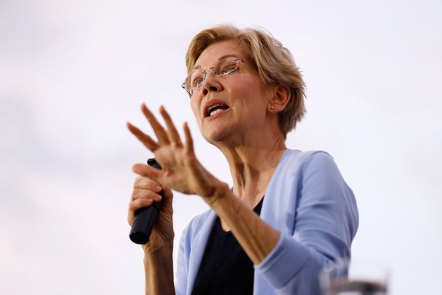 Democratic presidential candidate Sen. Elizabeth Warren speaks at a town hall meeting, Thursday, Sept. 19, 2019, in Iowa City, Iowa. (AP Photo/Charlie Neibergall)