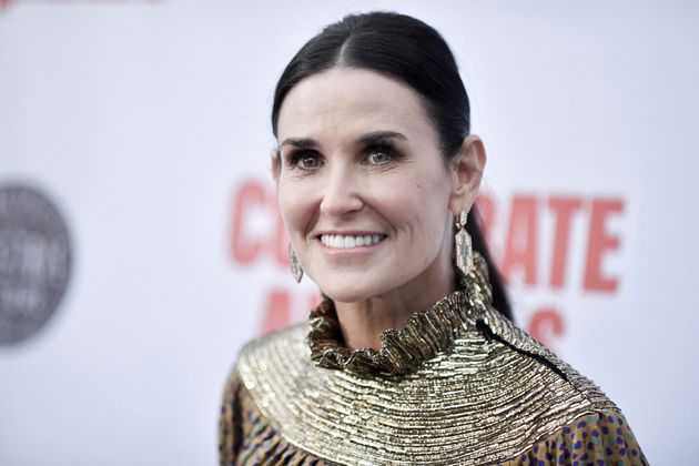 Demi Moore attends the LA premiere of 'Corporate Animals' at NeueHouse on Wednesday, Sept. 18, 2019, in Los Angeles. (Photo by Richard Shotwell/Invision/AP)