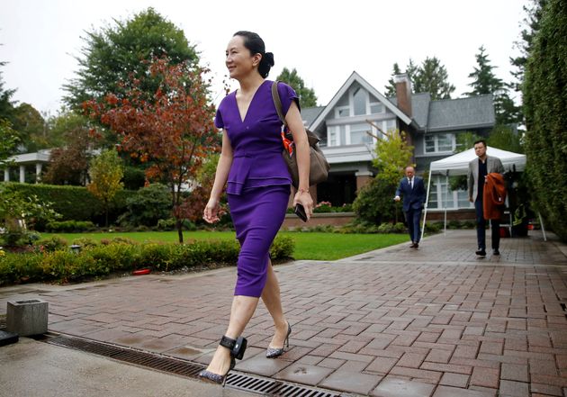 Huawei Technologies Chief Financial Officer Meng Wanzhou leaves her home to appear for a hearing at British Columbia supreme court, in Vancouver, British Columbia, Canada September 23, 2019.   REUTERS/Lindsey Wasson     TPX IMAGES OF THE DAY