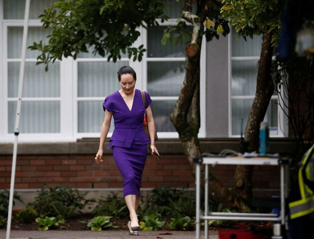 Huawei Technologies Chief Financial Officer Meng Wanzhou leaves her home to appear for a hearing at British Columbia supreme court, in Vancouver, British Columbia, Canada September 23, 2019.  REUTERS/Lindsey Wasson