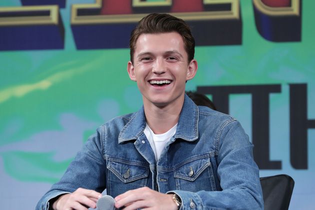 SEOUL, SOUTH KOREA - JULY 01: Actor Tom Holland attends the press conference for 'Spider-Man: Far From Home' Seoul premiere on July 01, 2019 in Seoul, South Korea. (Photo by Han Myung-Gu/WireImage)