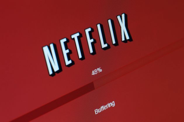 San Diego, California, USA - March 21, 2011: A closeup of a movie or TV show buffering on a computer through Netflix's 'Watch Instantly' service, which allows users to stream content directly to their computer or TV through the internet.