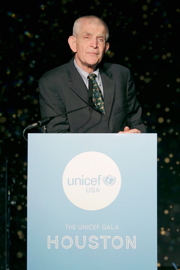 HOUSTON, TX - MAY 04:  Honoree Jim McIngvale speaks onstage during the Fifth Annual UNICEF Gala Houston 2018 at The Post Oak Houston on May 4, 2018 in Houston, Texas.  (Photo by Bob Levey/Getty Images for UNICEF)