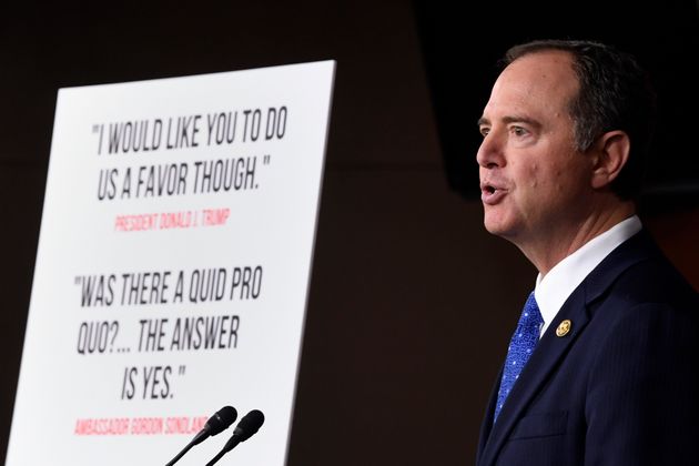 House Intelligence Committee Chairman Adam Schiff, D-Calif., speaks during a news conference on Capitol Hill in Washington, Tuesday, Dec. 3, 2019. (AP Photo/Susan Walsh)