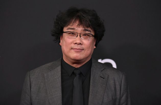 Bong Joon-ho arrives at the 23rd annual Hollywood Film Awards on Sunday, Nov. 3, 2019, at the Beverly Hilton Hotel in Beverly Hills, Calif. (Photo by Richard Shotwell/Invision/AP)