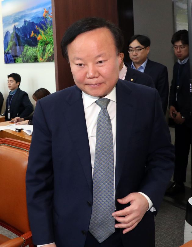 김재원 국회 예산결산특별위원장이 지난 11월 22일 서울 여의도 국회에서 열린 예산안등조정소위원회에 출석하고 있다.