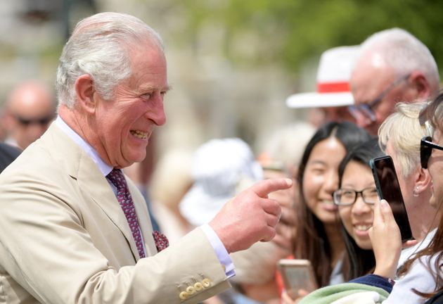 Prince Charles and his wife Camilla the Duchess of Cornwall take a walkthrough of Cathedral Square in Christchurch, New Zealand November 22, 2019.  REUTERS/Tracey Nearmy