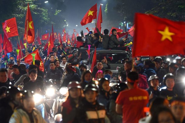 '박항서호 동남아시아게임 우승' 베트남은 뜨거웠다