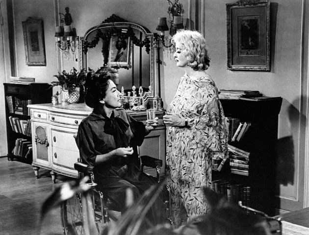 조안 크로포드와 베티 데이비스, '제인의 말로'(1962)