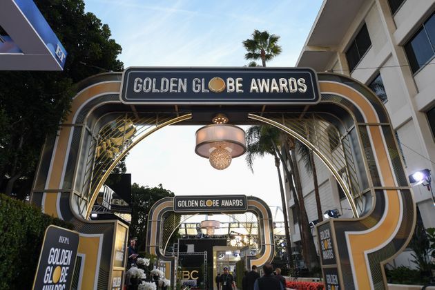 General view of the red carpet set up at the Golden Globes 2020 at The Beverly Hilton, in Beverly Hills, California, on January 4, 2020. (Photo by VALERIE MACON / AFP) (Photo by VALERIE MACON/AFP via Getty Images)