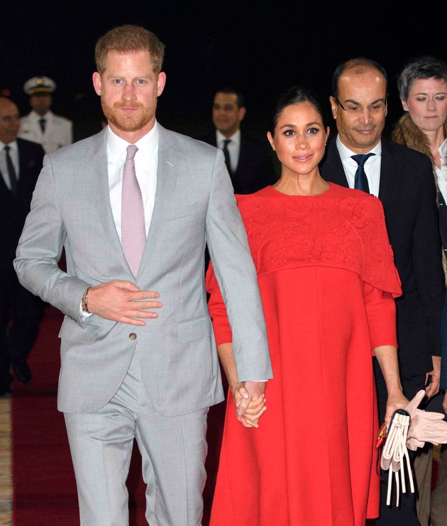 January 9th 2020 - Prince Harry The Duke of Sussex and Duchess Meghan of Sussex intend to step back their duties and responsibilities as senior members of the British Royal Family. - File Photo by: zz/KGC-178/STAR MAX/IPx 2019 2/23/19 Prince Harry The Duke of Sussex and Meghan The Duchess of Sussex arrive at Casablanca Mohammed V International Airport as they begin their visit to the Kingdom of Morocco. (Casablanca, Morocco)