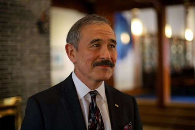 US Ambassador to South Korea Harry Harris poses for a photo after a group interview at the ambassador's residence in Seoul on January 16, 2020. (Photo by SEBASTIEN BERGER/AFP via Getty Images)