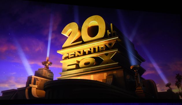 View of the 20th Century Fox logo during the CinemaCon Walt Disney Studios Motion Pictures Special presentation at the Colosseum Caesars Palace on April 3, 2019, in Las Vegas, Nevada. (Photo by VALERIE MACON / AFP)        (Photo credit should read VALERIE MACON/AFP via Getty Images)