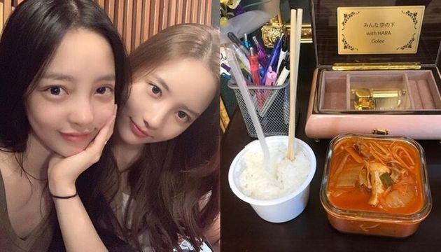 한서희가 인스타그램에 올린 사진들