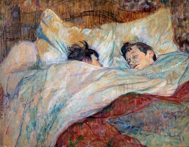 The bed 1892 | Oil on cardboard | 138×99cm 540 x 70cm l Orsay Museum, Paris