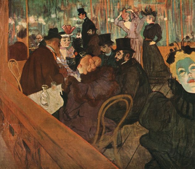 물랭 루즈에서 At the Moulin Rouge 1892 | Oil on canvas | 123 x 141cm