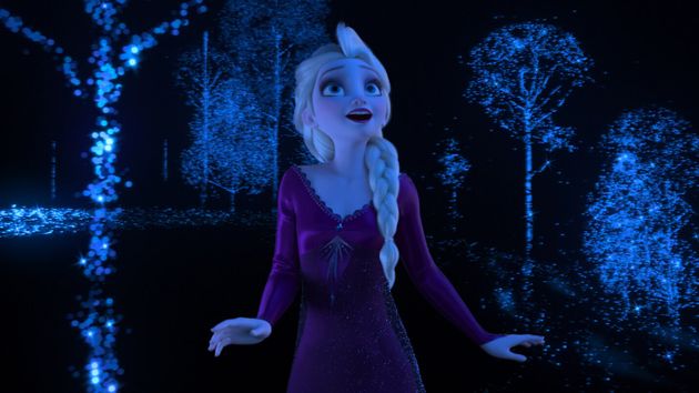 INTO THE UNKNOWN ??In ?Frozen 2,??Elsa feels that she?s being beckoned by a voice from far away, a calling she can?t ignore showcased in the original song ?Into the Unknown.??She learns that answers await her?but she must venture far from home. Featuring Idina Menzel as the voice of Elsa, Walt Disney Animation Studios???Frozen 2??opens in U.S. theaters on Nov. 22, 2019. Â© 2019 Disney. All Rights Reserved.