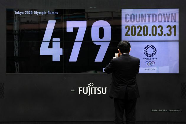 다시 움직이기 시작한 2020 도쿄올림픽 패럴림픽 카운트다운 시계