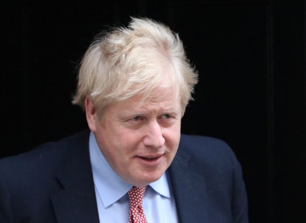 Britain's Prime Minister Boris Johnson leaves Downing Street, as the spread of coronavirus disease (COVID-19) continues. London, Britain, March 25, 2020. REUTERS/Hannah Mckay