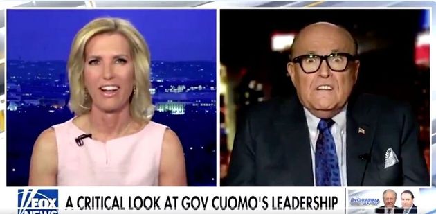 Rudy Giuliani Acts As If Cancer, Obesity Were Contagious In Fox News Coronavirus Rant