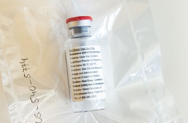 에볼라 치료제로 개발된 렘데시비르. 중증 코로나19 환자에게 일부 효과가 있는 것으로 나타나면서 치료제로 주목을 받고 있다.