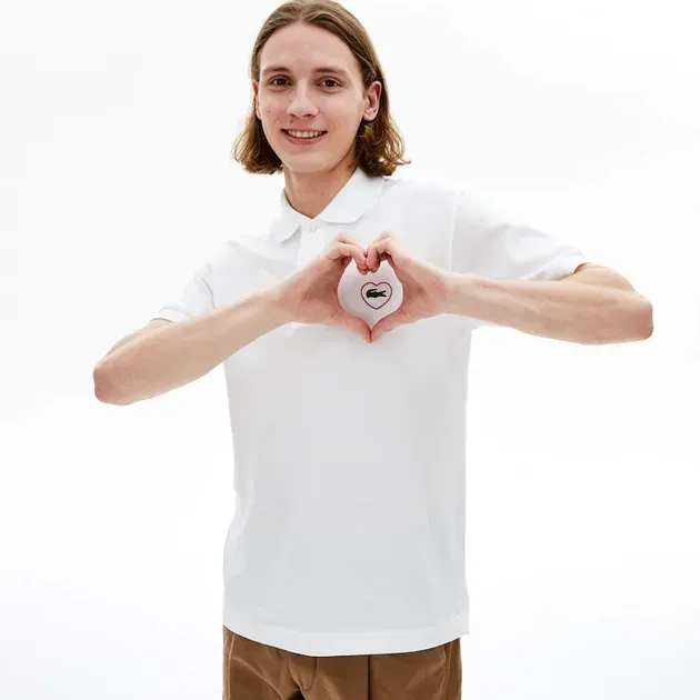 라코스테가 셔츠 로고에 하트 자수를 새긴 이유