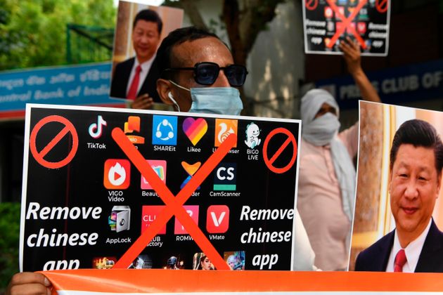 최근 중국과 국경 분쟁을 겪은 인도는 중국 앱 60여개를 금지시켰다.