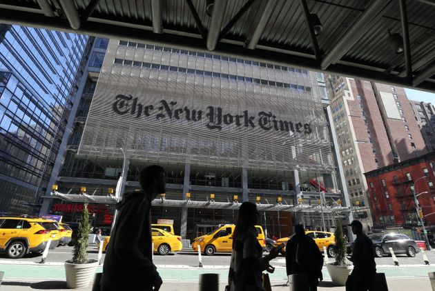 (자료사진) 미국 뉴욕타임스가 홍콩의 글로벌 디지털 뉴스본부를 서울로 옮기기로 했다. 뉴욕타임스는 뉴욕과 영국 런던, 홍콩에 디지털 뉴스본부를 두고 '3교대 체제'로 온라인 뉴스를 운영해왔다. 사진은 뉴욕 맨해튼에 있는 뉴욕타임스 사옥 전경.