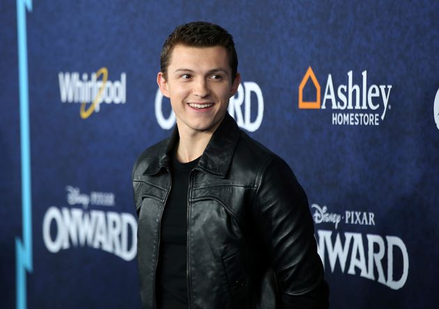 Tom Holland arrives at the World Premiere of 'Onward' at El Capitan Theatre on Tuesday, Feb. 18, 2020, in Los Angeles. (Photo by Willy Sanjuan/Invision/AP)