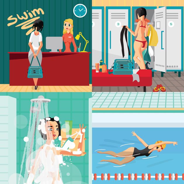 수영장에서 신종 코로나바이러스에 감염될 확률은 얼마나 될까?