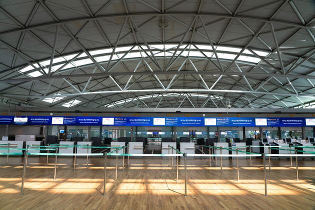 (자료사진) 텅 비어있는 인천국제공항.