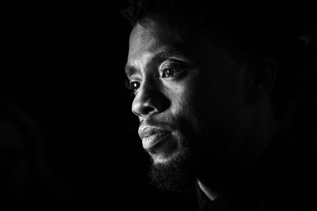 Chadwick Boseman in 2018. He died on Friday.